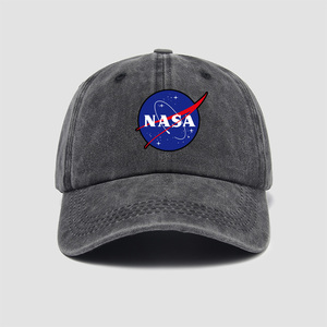 NASA太空人男宇航员美国宇航局帽子棒球帽男女新款鸭舌帽遮阳帽户