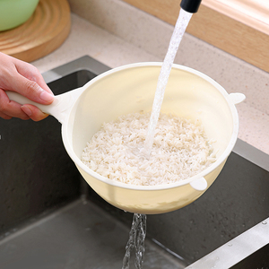 小熊多功能沥水勺家用过滤网豆浆茶叶渣滤勺漏网酸奶面粉筛子厨房