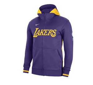 NBA美国出场服训练热身服Lakers湖人勇士太阳队卫衣外套Nike代购