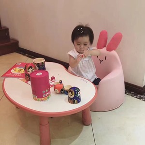 韩国iloom儿童兔子恐龙沙发花生桌凳子落地灯澡桶儿童餐椅游戏床