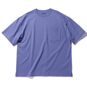BEAMS 纯色简约宽松加厚口袋短袖T恤 11-04-0901-803
