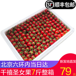 【北京当日达】千禧圣女果新鲜水果7斤整箱包邮小番茄西红柿蔬菜