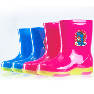 儿童保暖雨鞋男童女童防滑雨靴冬季加绒韩版套鞋胶鞋宝宝小孩水鞋