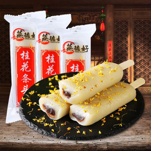 桂花条头糕手工上海风味江南特产城隍庙特色风味糕点苏式红豆沙味