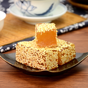 上海特产牛皮糖风味特色小吃经典传统糕点零食500g小包装零食