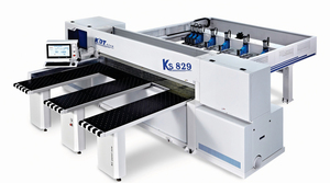 KS-829 数控裁板锯 电子开料锯 极东机械 办公家具生产线