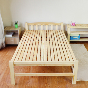 折叠床单人床松木床双人床简易床木板床午休床实木床儿童床顺丰