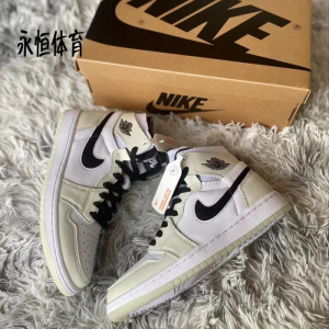 Air Jordan 1 Zoom Air CMFT AJ1 乔1 Sail 白帆篮球鞋CT0979-002