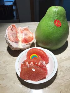 可米进口水果 泰国ick红宝石柚子泰国红柚kpy红宝石2.5~3斤一个
