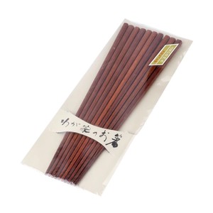 【性价比】ishida日本石田天然铁木筷子日式尖头无漆家用餐具5双