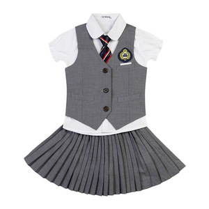 新款套装园服马甲中小短袖玩酷熊儿童童装幼儿园夏装班服校服