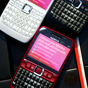 原装后盖 经典NOKIA诺基亚E63昔日手机届红人 全套黑白红三色正品