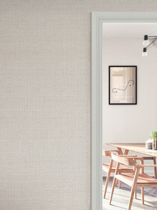 日本进口丽彩壁纸现代简约纯色米色灰色织物墙纸客厅卧室书房满铺