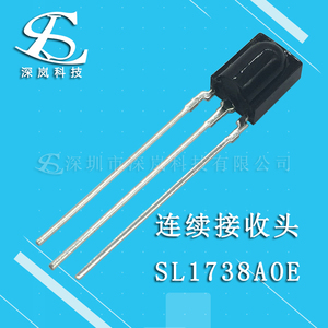 现货高质量连续码SL1738AOE红外接收头 可代替电平型红外线接收头