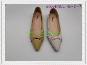 上海《倩女》流行羊皮女鞋2019-129休闲舒适质量好，限时促销