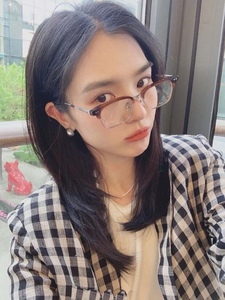 韩国正品GM品牌Havana系列眉架纯钛眼镜框超轻男女明星同款眼镜架