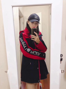 美国现货 Tommy Hilfiger 中长款防风修身三合一滑雪防水冲锋衣