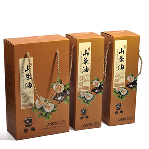 野生山茶油包装盒1斤2斤海南山柚油包装500/750ML一千毫升礼品盒