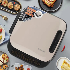 利仁(Liven)电饼铛家用双面加热智能可拆洗煎烤机煎饼铛LPBC-9