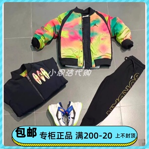 JORDAN耐克AJ乔丹男童22冬新款棒球棉服两面穿夹克外套 JD2242029