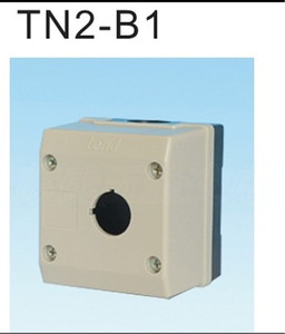 天得TEND一孔按钮盒 TN2-B1防水按钮开关盒 电源开关 急停防水盒