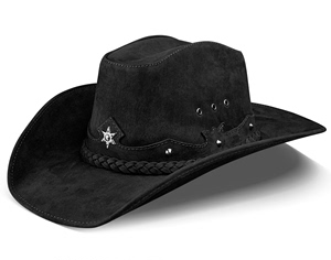 牛仔帽真皮男式牛仔帽子男人西方 Texan 手工 zalupe