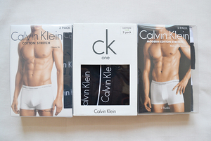 Calvin Klein美国采购正品CK男士纯棉弹性四角三角平角裤内裤