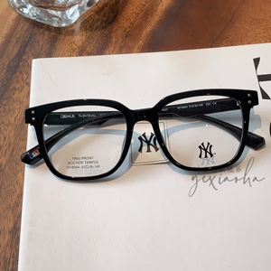 MLB纽约洋基防蓝光眼镜中框素颜近视镜架透明框女网红眼镜男8064