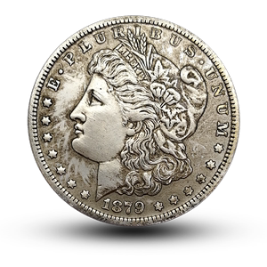 复刻版1879摩根仿古硬币魔术币近景道具钱币复古欧美硬币户外把玩
