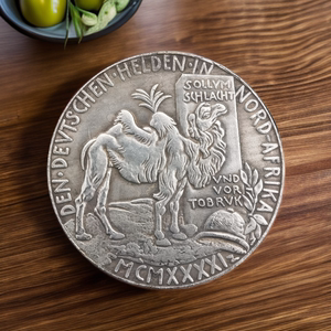 复古德国骆驼硬币雕刻欧美仿古钱币纪念章把玩收藏地摊礼品35.6mm