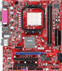 微星780G级GF615M-P33 AM3 DDR3 C61主板超785 880 690