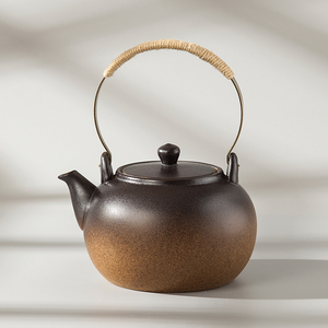 家用明火茶壶煤气电陶炉烧水陶瓷水壶煮茶器提梁泡茶陶壶耐热茶具