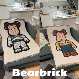 【玩具总动员周边巴斯光年 胡迪】Bearbrick 卡通动漫 毛毯小盖毯