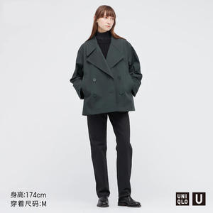 优衣库【合作款UNIQLO U】女装 BLOCKTECH短款