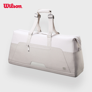 Wilson威尔胜官方2024新款大容量多功能黑白专业手提4支装网球包