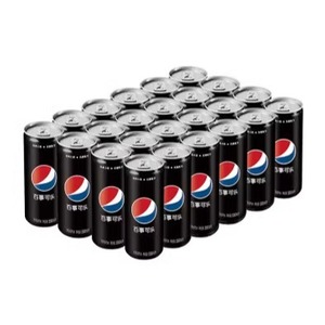 一箱包邮  百事可乐 Pepsi 黑罐无糖可乐汽水碳酸饮料 330ml*24听