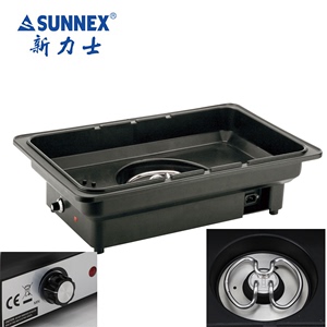 SUNNEX新力士 第三代塑胶电热水盆 81187-7 自助餐炉电加热82189