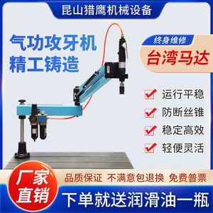 气动攻牙机 m12m16螺纹攻丝机台湾马达支架夹头伺服电动攻丝机
