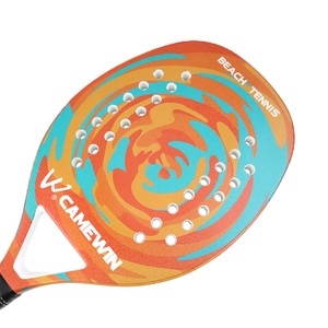 CAMEWIN Adult Professional Full Carbon Beach Tennis Racket S