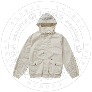 特价19SS Supreme Highland Jacket防水网眼可隐藏帽子LOGO夹克