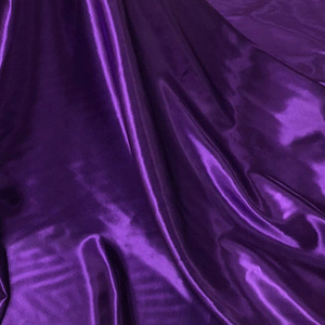 紫色绸缎布料丝绸色丁绸子防尘遮盖礼盒内衬清仓碎布里料装饰面料