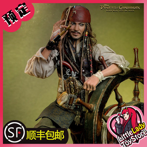 【接单】HotToys HT 1/6 加勒比海盗5 杰克船长 JACK DX37/DX38