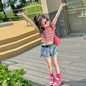 66的公主小屋女童皮带洋气时髦儿童腰带韩系小孩装饰品百搭单品潮