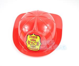 万圣节儿童节目表演道具消防员帽子男孩玩具工程帽子建筑师特警帽