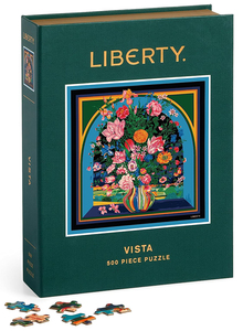 （现货）正版galison Liberty 花束 500片 金箔装饰 美国进口拼图