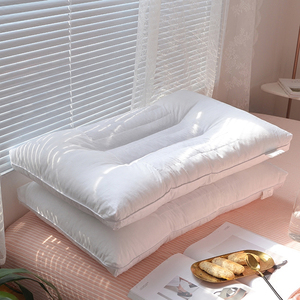 决明子枕头 矮枕保健枕荞麦枕单人家用成人护颈枕双人枕芯一对拍2