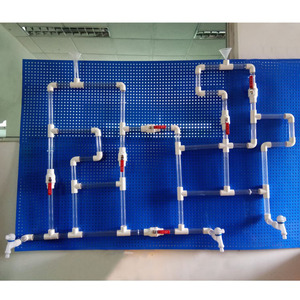 幼儿园墙面区域玩水管道益智儿童智力玩具水管拼接套装不含背景板