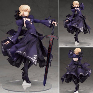 现货 Fate Fgo 黑礼服Saber 阿尔托莉雅AIter 礼服版 手办