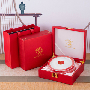 新款红色磨砂燕窝礼品盒高档燕窝包装盒250克500克燕窝空盒子礼盒