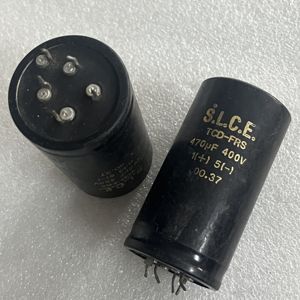 拆机 法国SLCE TCD-FRS 系列 470UF 400V 胆机高压滤波电解电容